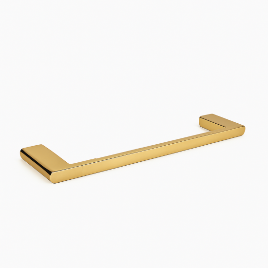 300mm Brushed Yellow Gold Towel Holder Wall Mounted Stainless Steel 304 300mm Brushed Yellow Gold Towel Holder Wall Mounted Stainless Steel 304